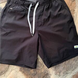 Vuori Black Men's Performance Shorts
